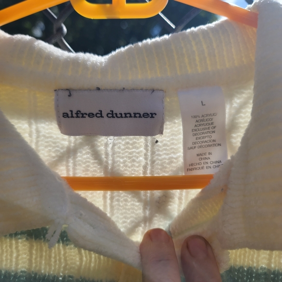 Vintage cozy and soft beaded sweater with shoulder pads - L - Picture 2 of 7